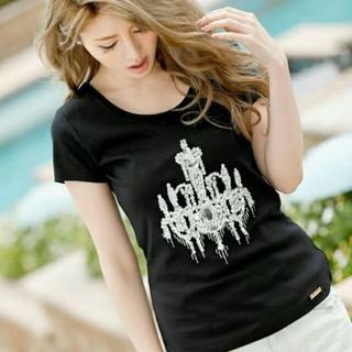 Rady - rady クロップドロゴTシャツ Tシャツの通販|ラクマ