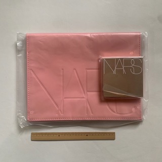 ナーズ(NARS)の【新品】NARSナーズ ノベルティ　アフターグロー メタリックミラー&ポーチ(ノベルティグッズ)