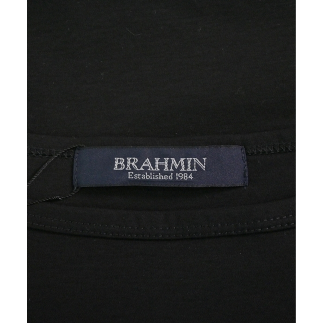 BRAHMIN(ブラーミン)のBrahmin ブラーミン Tシャツ・カットソー 38(M位) 黒 【古着】【中古】 レディースのトップス(カットソー(半袖/袖なし))の商品写真