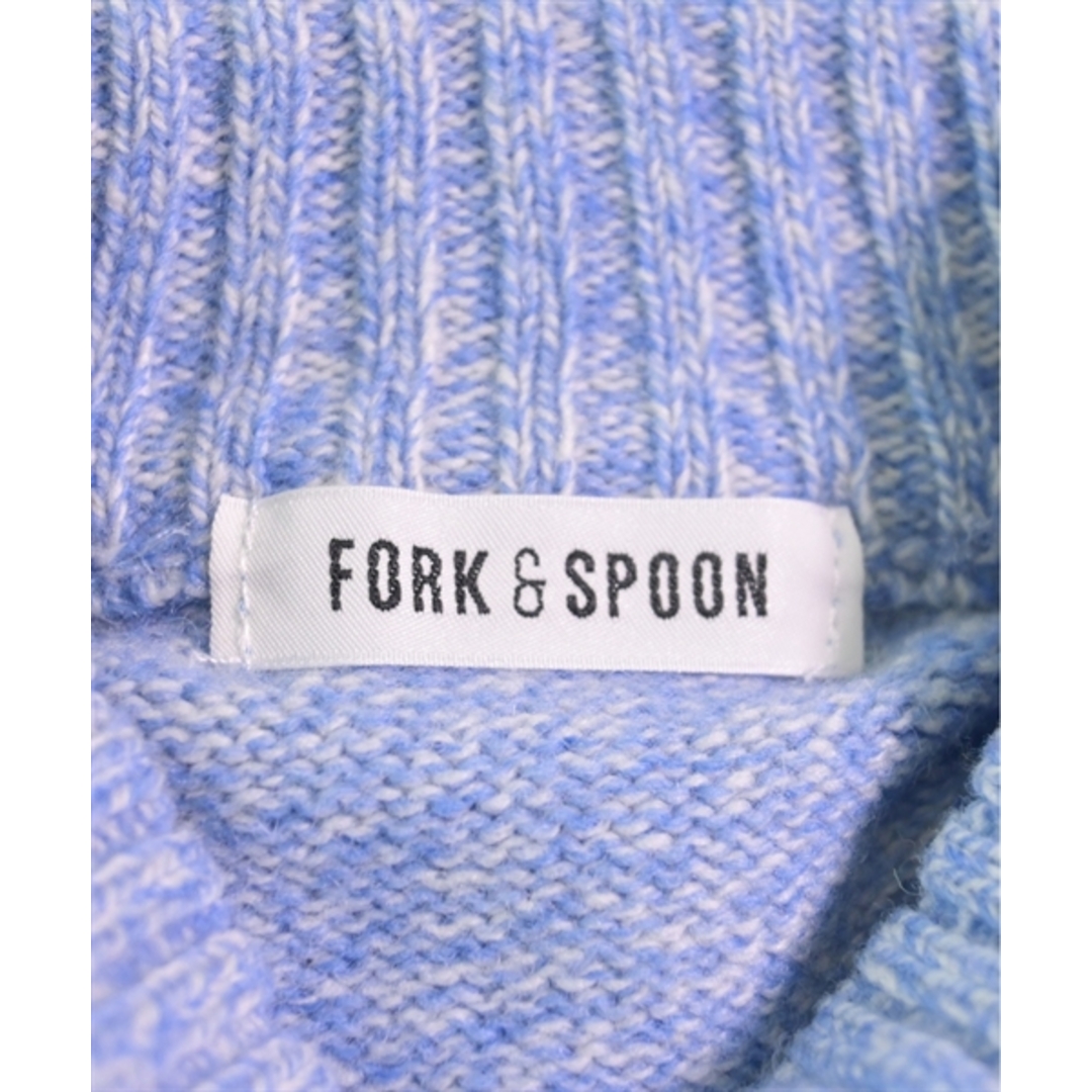 FORK&SPOON(フォークアンドスプーン)のFORK&SPOON フォークアンドスプーン ニット 90 青 【古着】【中古】 キッズ/ベビー/マタニティのキッズ服女の子用(90cm~)(ニット)の商品写真