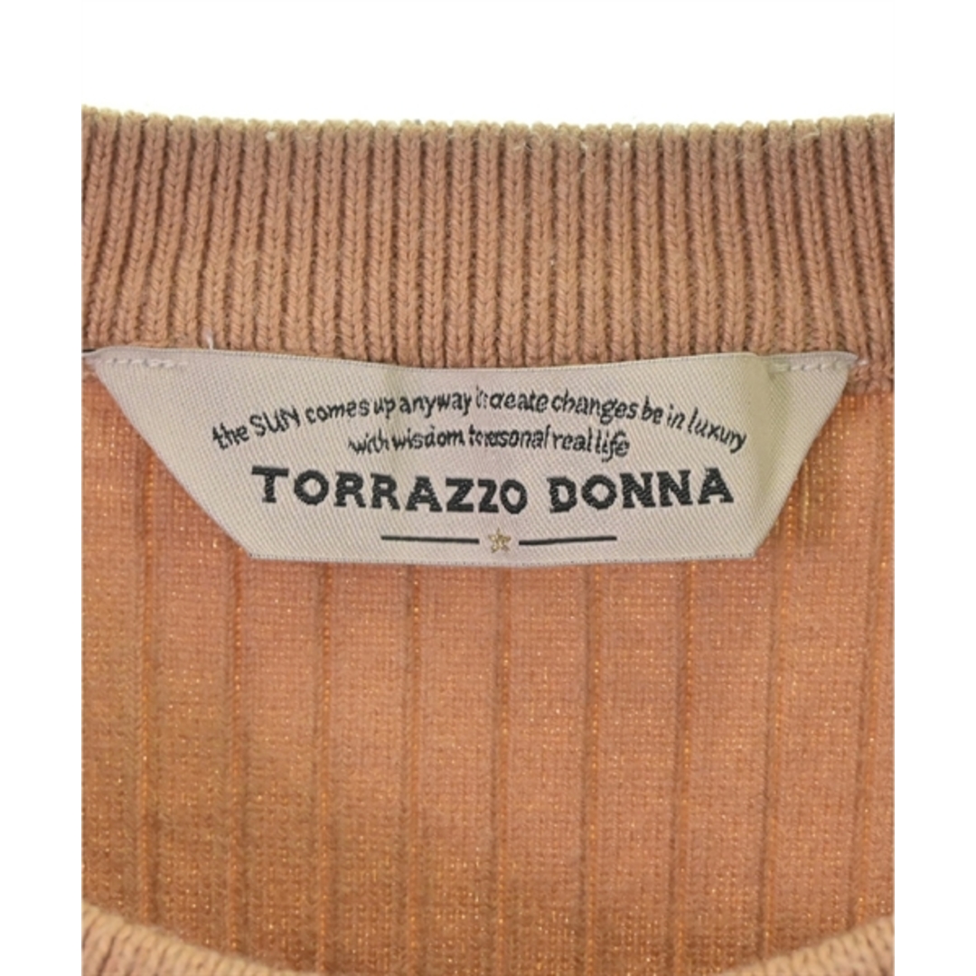 TORRAZZO DONNA(トラッゾドンナ)のTORRAZZO DONNA Tシャツ・カットソー -(XS位) 【古着】【中古】 レディースのトップス(カットソー(半袖/袖なし))の商品写真