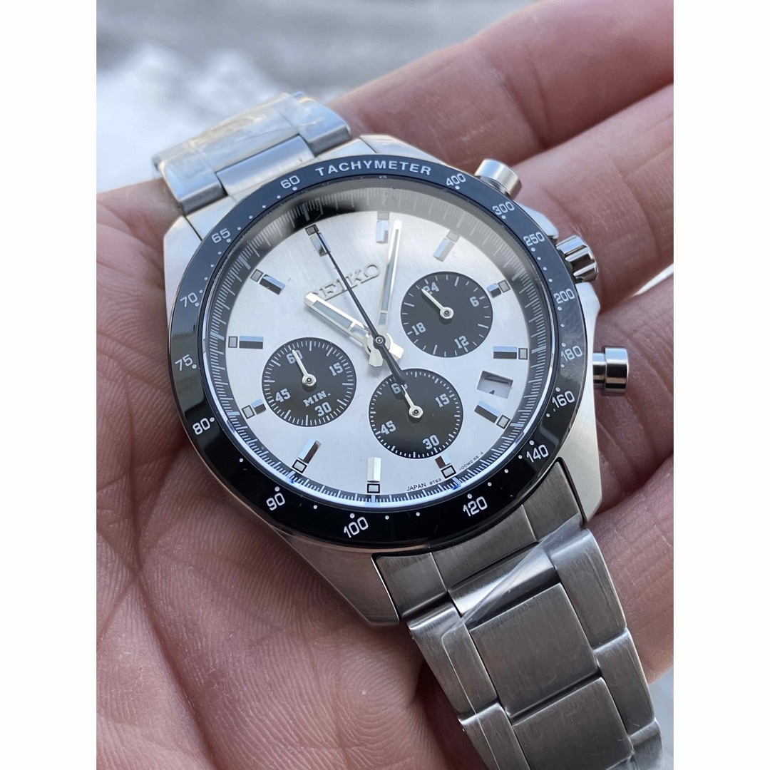 SEIKO - 新品 セイコー ナノユニバース 別注 パンダクロノグラフ SEIKO - 新品 セイコー ナノユニバース 別注 パンダクロノグラフ