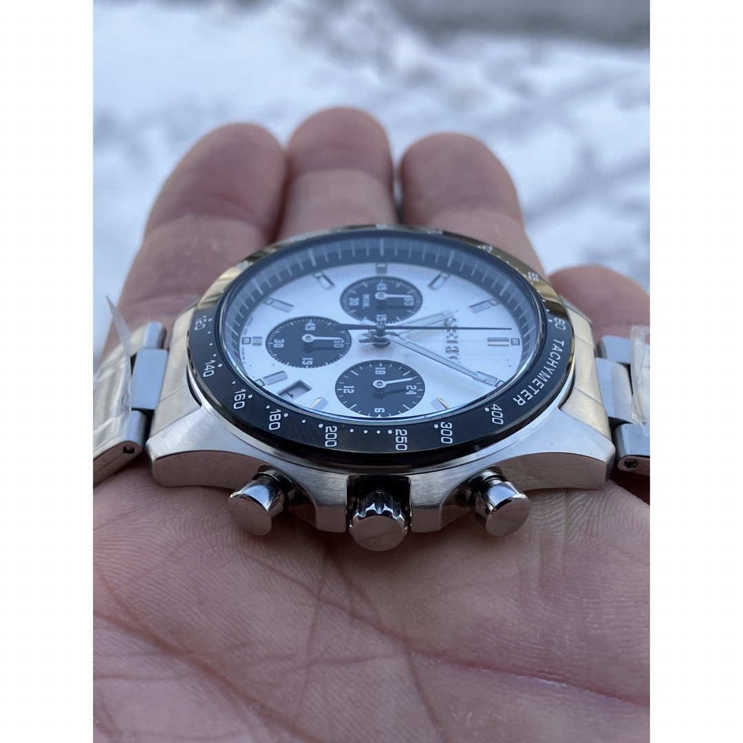 SEIKO - 新品 セイコー ナノユニバース 別注 パンダクロノグラフ SEIKO - 新品 セイコー ナノユニバース 別注 パンダクロノグラフ