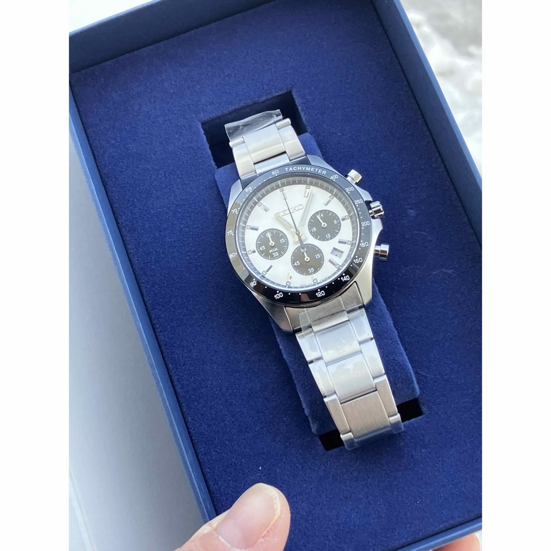SEIKO - 新品 セイコー ナノユニバース 別注 パンダクロノグラフ SEIKO - 新品 セイコー ナノユニバース 別注 パンダクロノグラフ