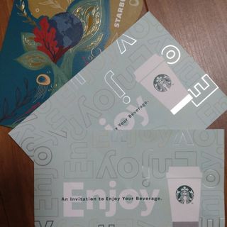 スターバックスコーヒー(Starbucks Coffee)のスターバックスドリンクチケット２枚(その他)