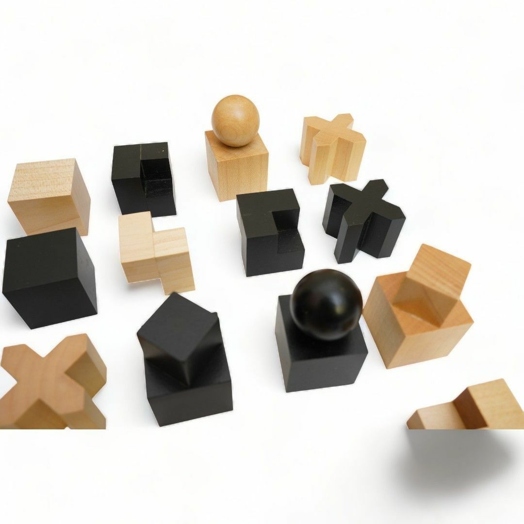 【超希少】 Naef　ネフ社　BAUHAUS　バウハウス　チェス駒　ドイツ製 エンタメ/ホビーのテーブルゲーム/ホビー(オセロ/チェス)の商品写真