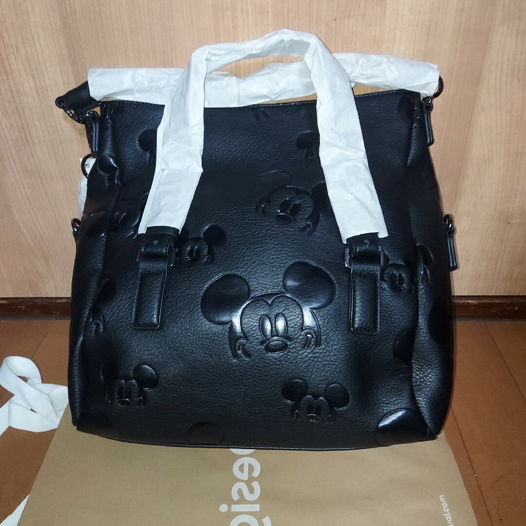 DESIGUAL(デシグアル)の新品　タグ付き　ミッキーマウス　3way バッグ　デシグアル レディースのバッグ(トートバッグ)の商品写真