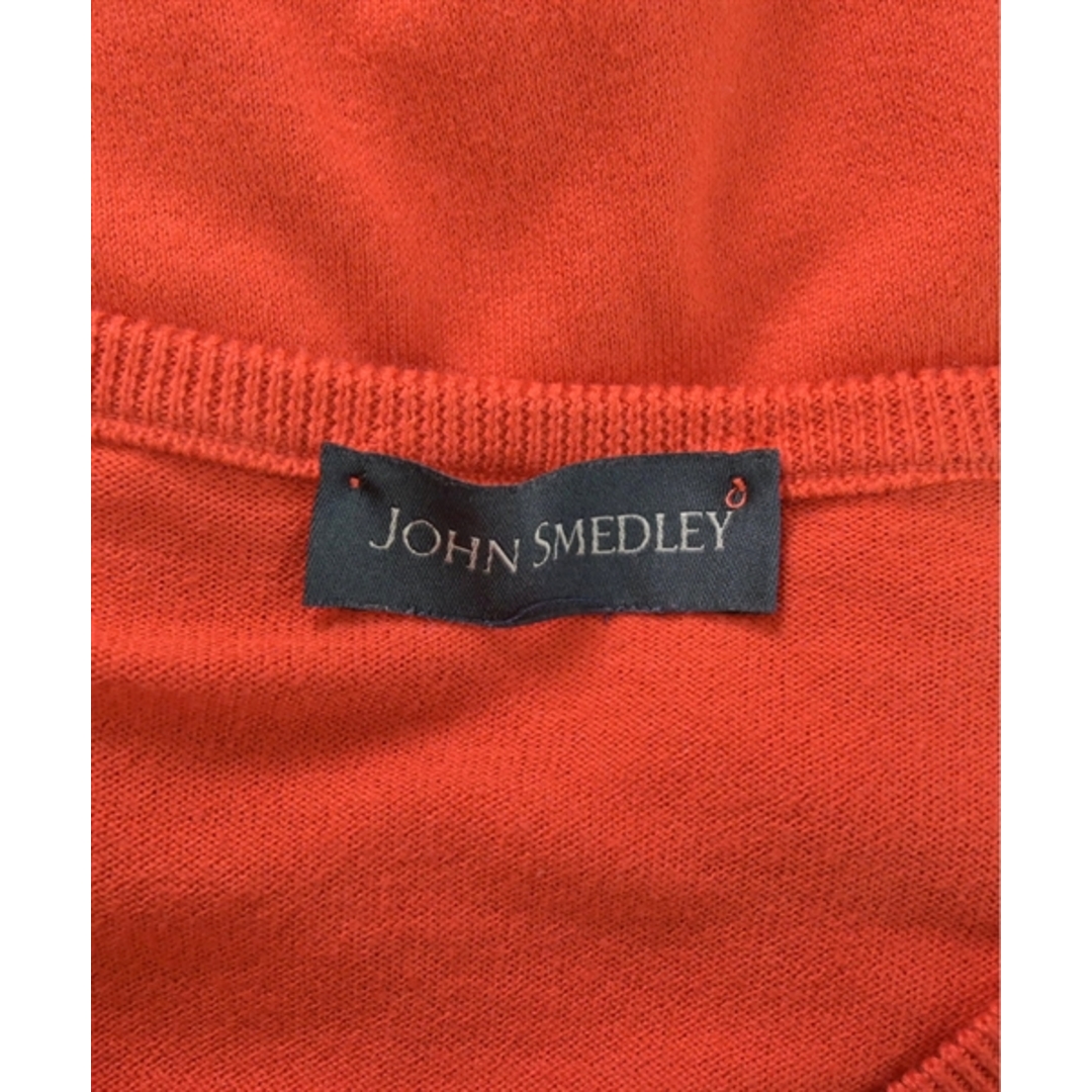 JOHN SMEDLEY(ジョンスメドレー)のJOHN SMEDLEY ジョンスメドレー ニット・セーター -(S位) 赤 【古着】【中古】 メンズのトップス(ニット/セーター)の商品写真