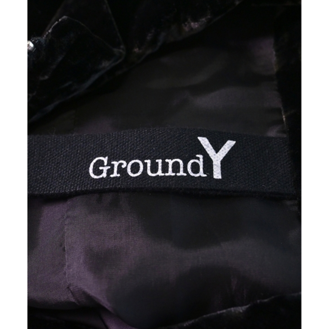 Ground Y(グラウンドワイ)のGround Y グラウンド　ワイ コート（その他） M 黒 【古着】【中古】 メンズのジャケット/アウター(その他)の商品写真