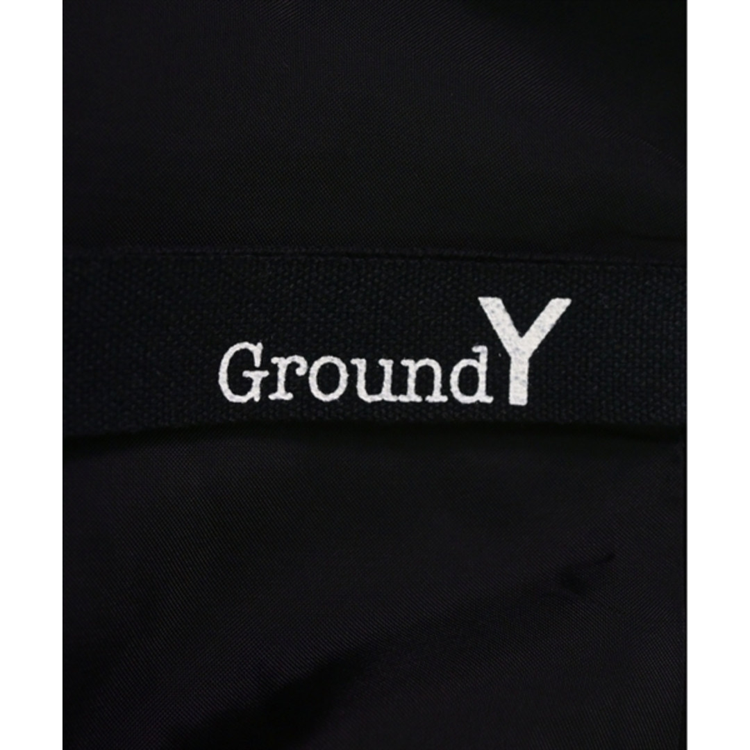 Ground Y(グラウンドワイ)のGround Y グラウンド　ワイ カジュアルジャケット 1(XS位) 黒 【古着】【中古】 メンズのジャケット/アウター(テーラードジャケット)の商品写真