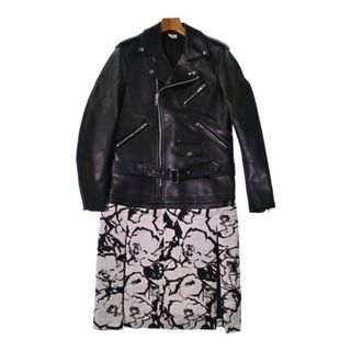 COMME des GARCONS HOMME PLUS ライダース S 黒 【古着】【中古】