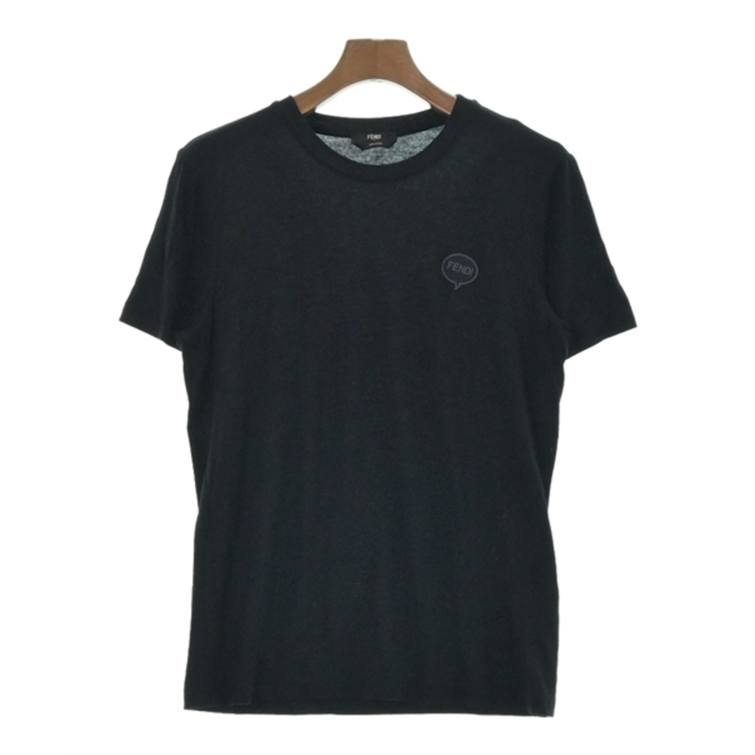 FENDI(フェンディ)のFENDI フェンディ Tシャツ・カットソー 46(M位) 黒 【古着】【中古】 メンズのトップス(Tシャツ/カットソー(半袖/袖なし))の商品写真