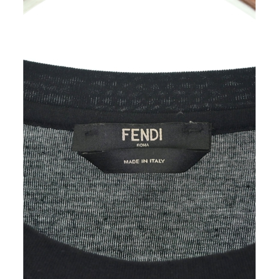 FENDI(フェンディ)のFENDI フェンディ Tシャツ・カットソー 46(M位) 黒 【古着】【中古】 メンズのトップス(Tシャツ/カットソー(半袖/袖なし))の商品写真