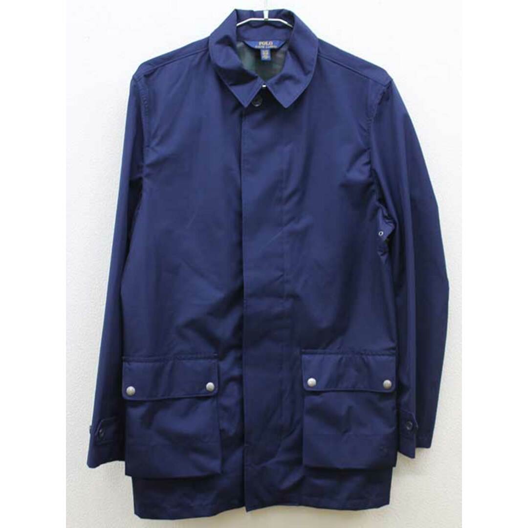 Ralph Lauren(ラルフローレン)の【新入荷!】▽ラルフローレン/Ralph Lauren▽170cm スプリングコート/レインコート 紺 フォーマル お受験 見学会 説明会 通塾 通学 お稽古 スクール 冠婚葬祭【中古】子供服 キッズ kids ジュニア 男の子 fml 221042 キッズ/ベビー/マタニティのキッズ服女の子用(90cm~)(ジャケット/上着)の商品写真