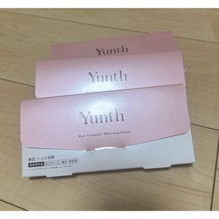 ユンス(Yunth)の【新品未開封】Yunth ユンス 生ビタミンC 美白美容液x3箱(美容液)