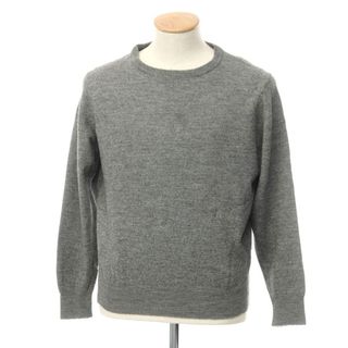 ジョンスメドレー(JOHN SMEDLEY)の【中古】ジョンスメドレー JOHN SMEDLEY ハイゲージウール クルーネックニット グレー【サイズM】【メンズ】(ニット/セーター)