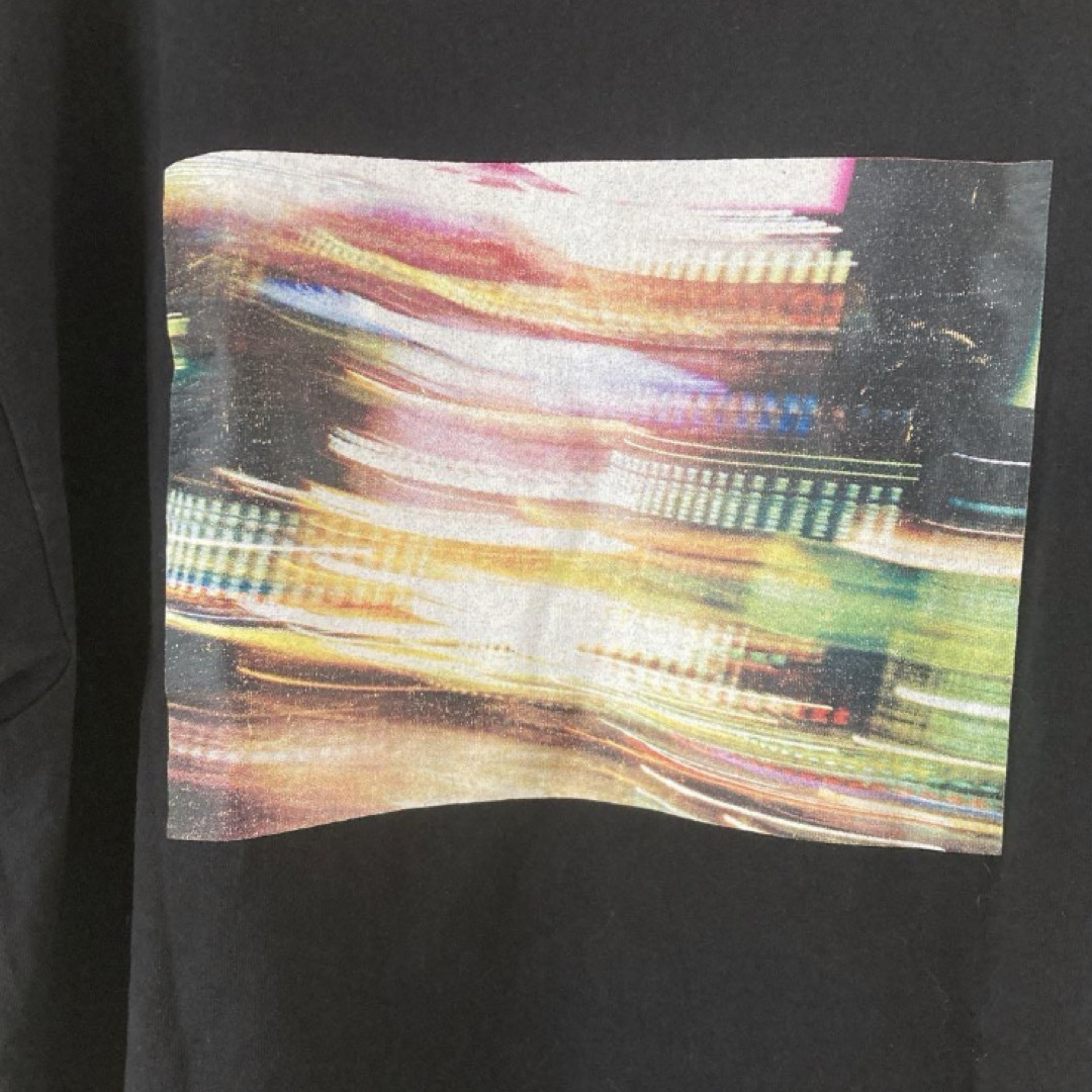 FILA(フィラ)のFILA クルーネック半袖Tシャツ　プリントTシャツ　Mサイズ　ブラック レディースのトップス(Tシャツ(半袖/袖なし))の商品写真