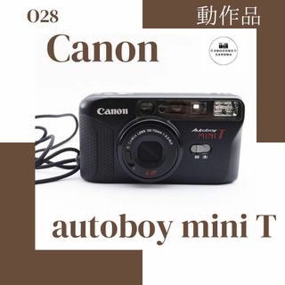 Canon - フィルムカメラ Canon Autoboy MINI T 綺麗な完動品の通販 by ...