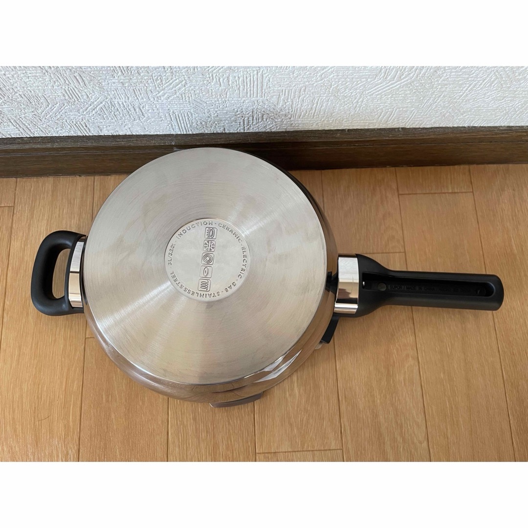 T-fal - 未使用✨T-fal ティファール 片手圧力鍋 IH対応 3Lの通販 by
