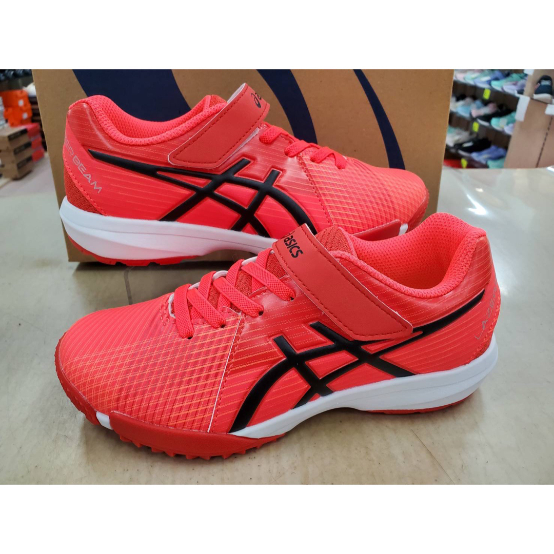 LAZERBEAM（ASICS）(レーザービーム)のアシックス レーザービーム1154A173 24.5cm ジュニア ランニング キッズ/ベビー/マタニティのキッズ靴/シューズ(15cm~)(スニーカー)の商品写真