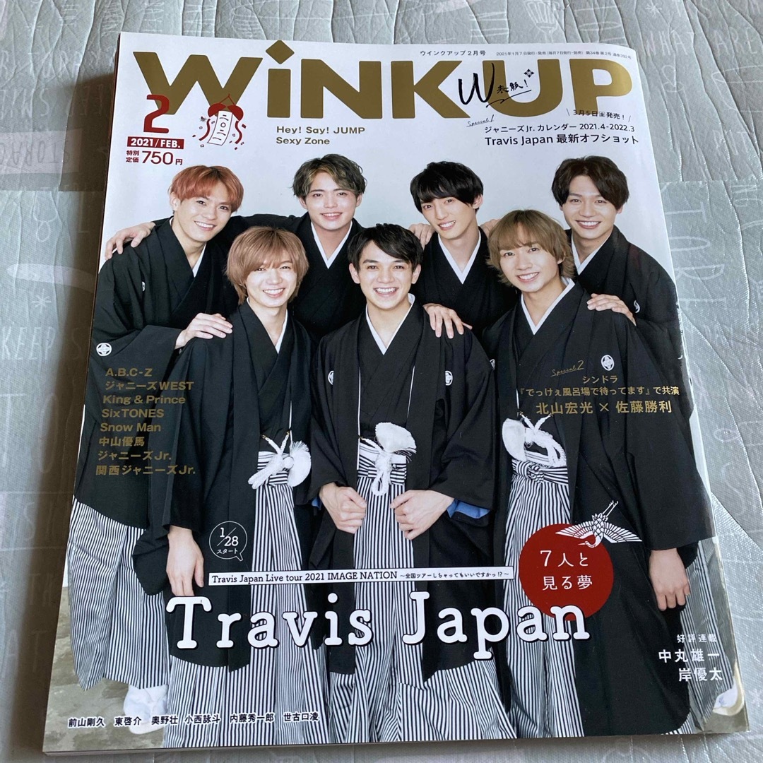 Wink up (ウィンク アップ) 2021年 02月号 [雑誌] エンタメ/ホビーの雑誌(アート/エンタメ/ホビー)の商品写真