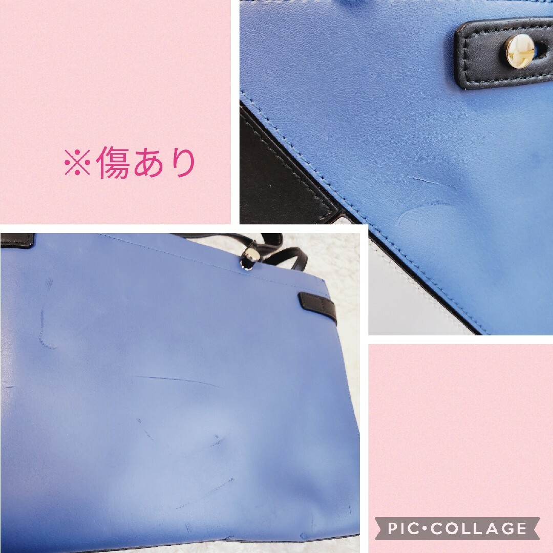 Furla(フルラ)の売約品(ピコレット様) FURLA 本革 2WAY ショルダーバッグ ブルー レディースのバッグ(ショルダーバッグ)の商品写真