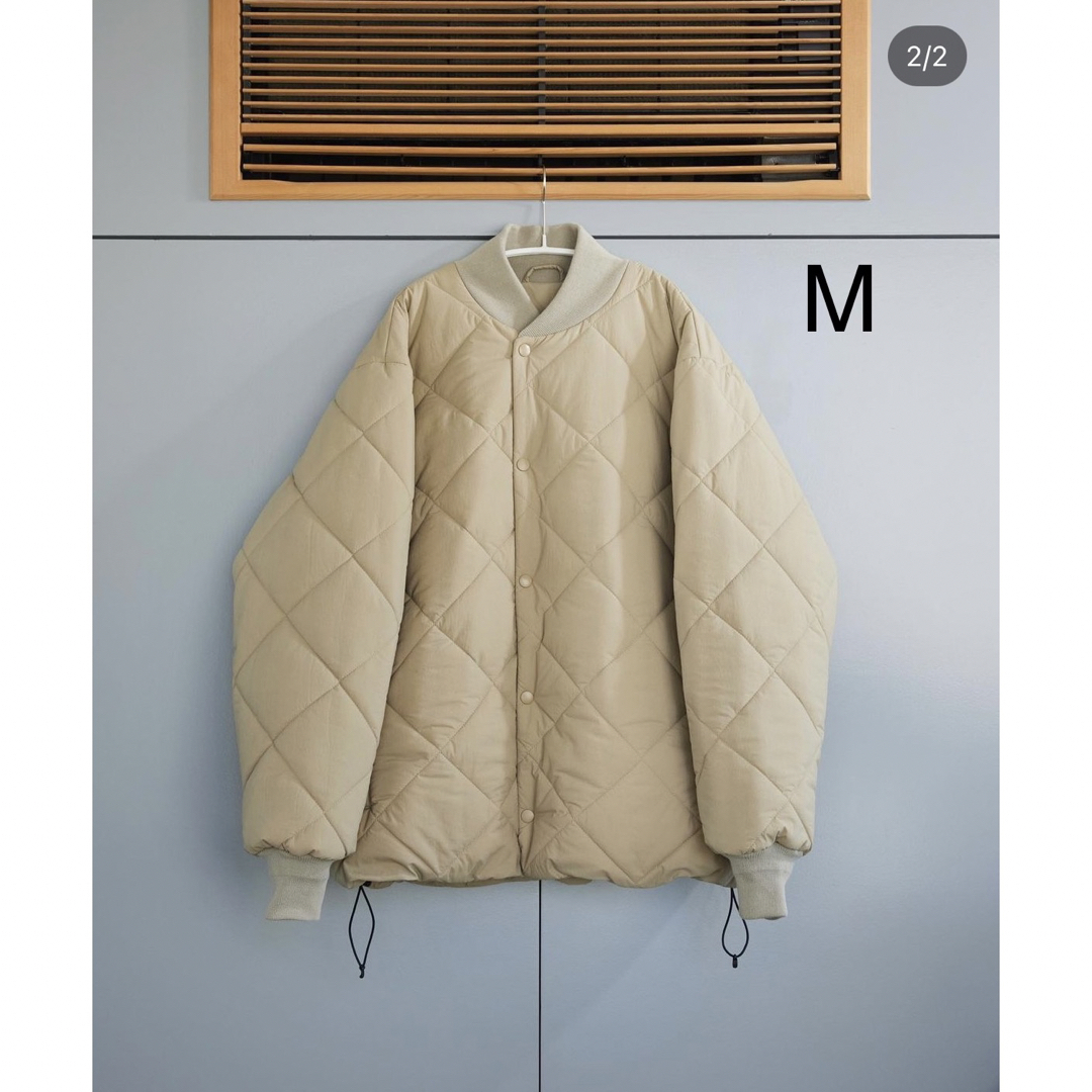 1LDK SELECT(ワンエルディーケーセレクト)のeveryone random quilted jacket (BEIGE) メンズのジャケット/アウター(ブルゾン)の商品写真