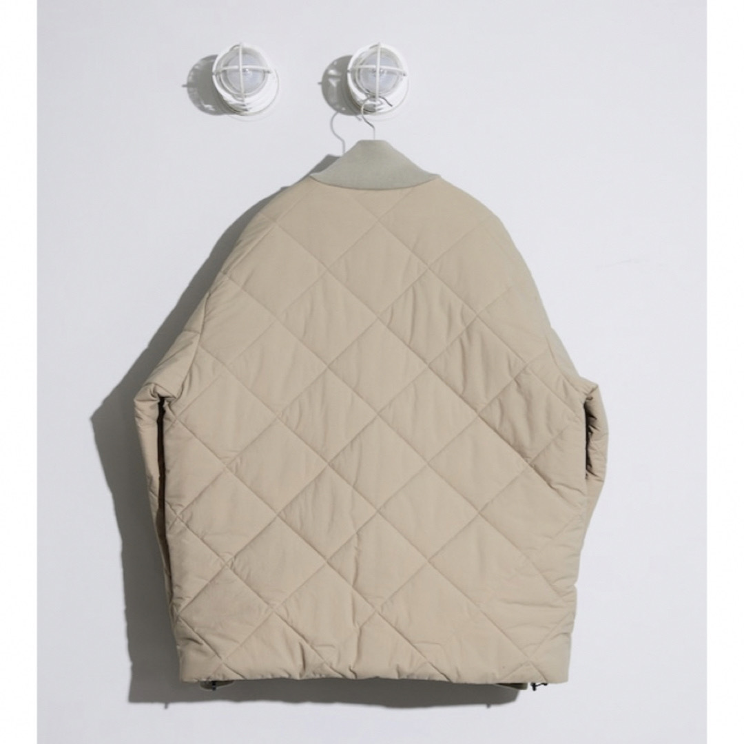 1LDK SELECT(ワンエルディーケーセレクト)のeveryone random quilted jacket (BEIGE) メンズのジャケット/アウター(ブルゾン)の商品写真