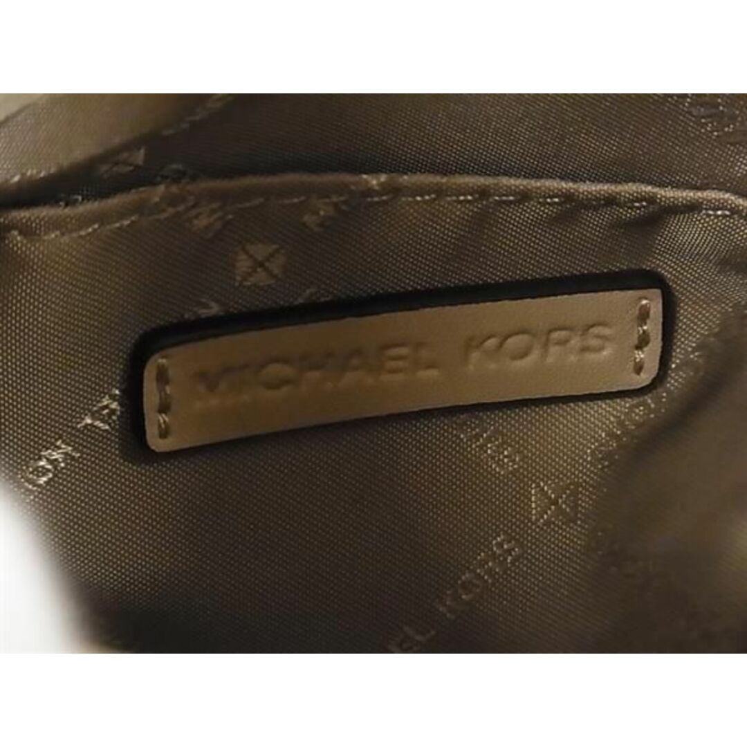 Michael Kors(マイケルコース)の■新品■未使用■ MICHAEL KORS マイケルコース レザー 巾着型 2WAY クロスボディ ハンドバッグ ショルダーバッグ ベージュ系 AS5873  レディースのファッション小物(その他)の商品写真