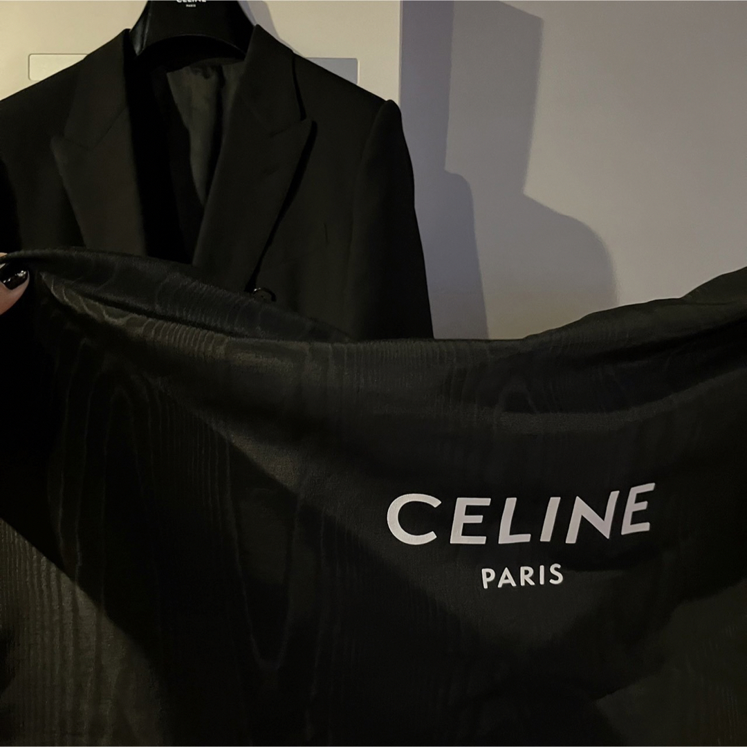 【CELINE】セリーヌデザインスーツ黒セリーヌ