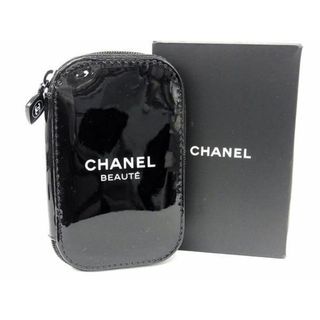 シャネル(CHANEL)の■新品■未使用■ CHANEL シャネル パテントレザー ネイルケアセット ウッドスティック 爪やすり ハサミ レディース ブラック系 CD0895(その他)