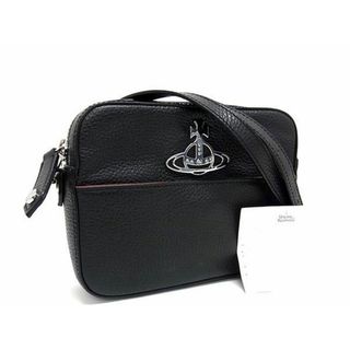 ヴィヴィアンウエストウッド(Vivienne Westwood)の■新品同様■ Vivienne Westwood ヴィヴィアンウエストウッド オーブ レザー クロスボディ ショルダーバッグ ブラック系 AS5920 (ショルダーバッグ)