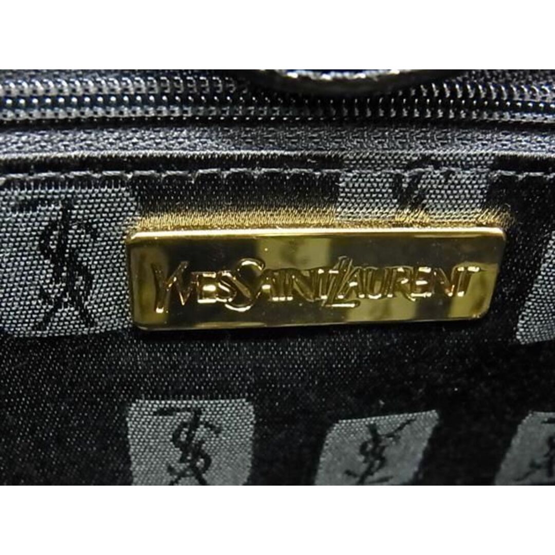 Yves Saint Laurent(イヴサンローラン)の■新品同様■ YVESSAINTLAURENT イヴサンローラン ヴィンテージ レザー 2WAY ハンドバッグ ショルダー 斜め掛け ブラック系 AV4866  レディースのバッグ(ショルダーバッグ)の商品写真