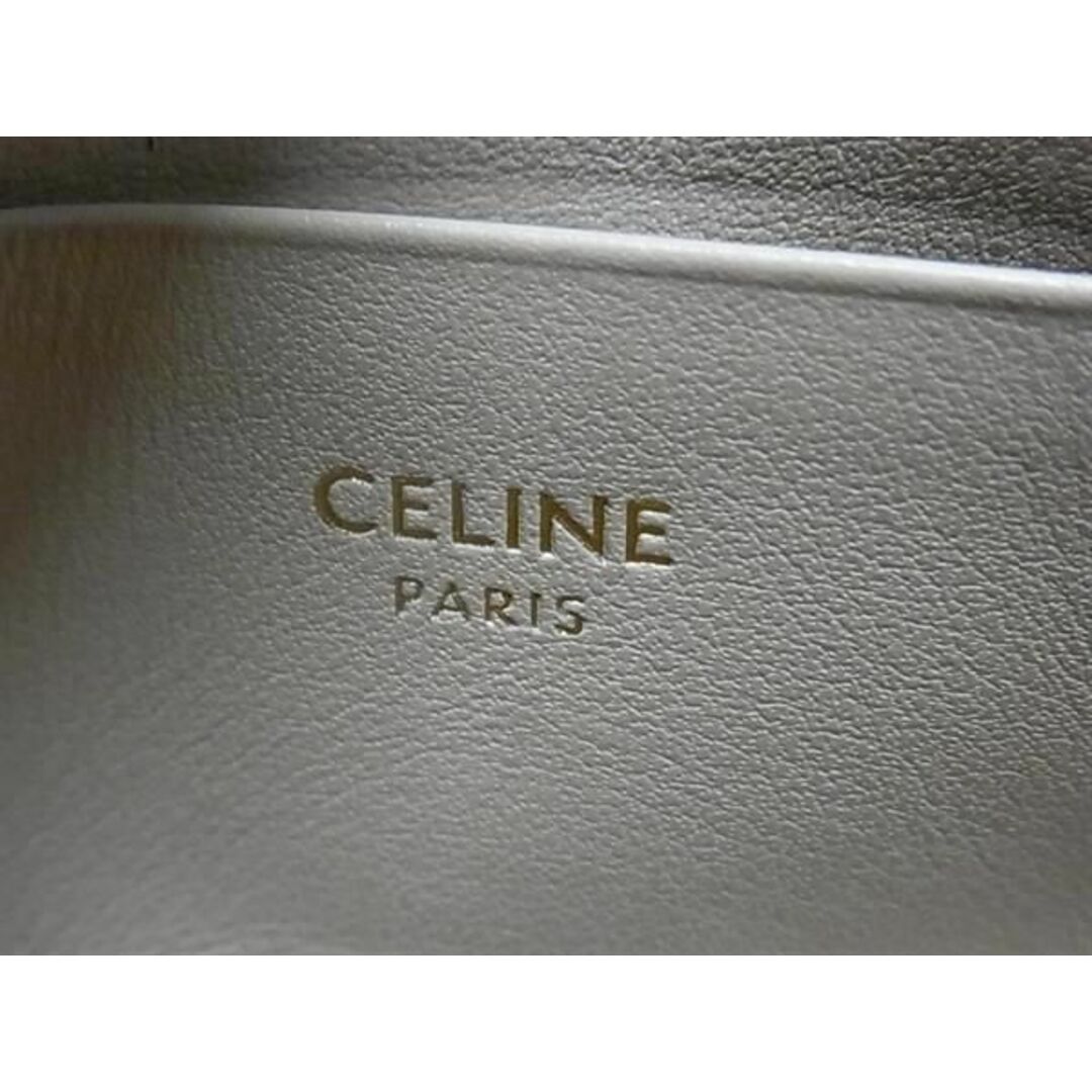 celine(セリーヌ)の■新品同様■ CELINE セリーヌ レザー コインケース コインパース 小銭入れ レディース ベージュ系 AU5077  レディースのファッション小物(財布)の商品写真