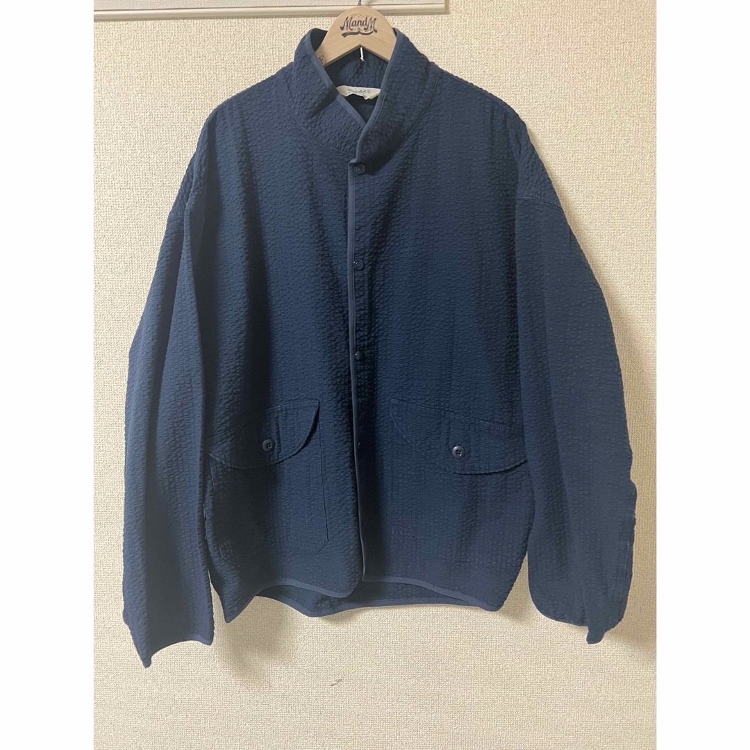 ホースシューTENDERLOIN SEERSUCKER STAND COLLAR JKT