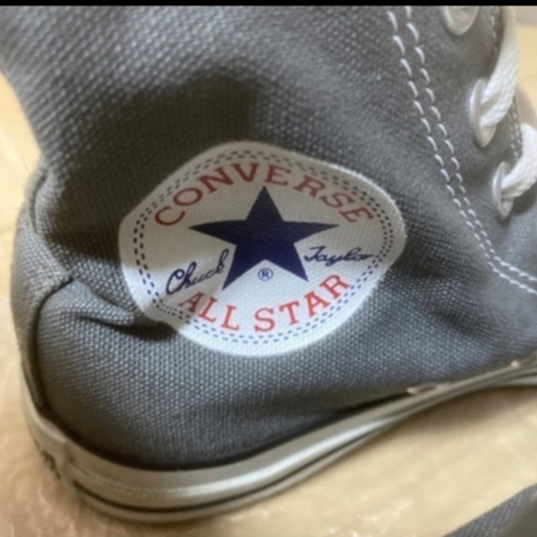 CONVERSE(コンバース)のAll STAR converse グレー　ハイカットスニーカー レディースの靴/シューズ(スニーカー)の商品写真