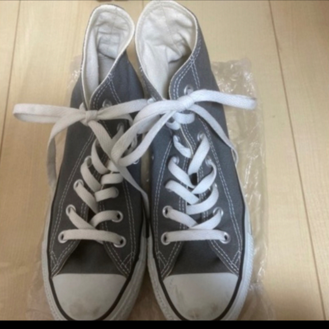 CONVERSE(コンバース)のAll STAR converse グレー　ハイカットスニーカー レディースの靴/シューズ(スニーカー)の商品写真