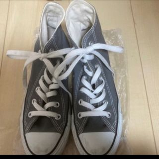 コンバース(CONVERSE)のAll STAR converse グレー　ハイカットスニーカー(スニーカー)