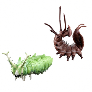 バンダイ(BANDAI)のバンダイ　いきもの大図鑑　いもむし　オオムラサキの幼虫　シャチホコガの幼虫(その他)