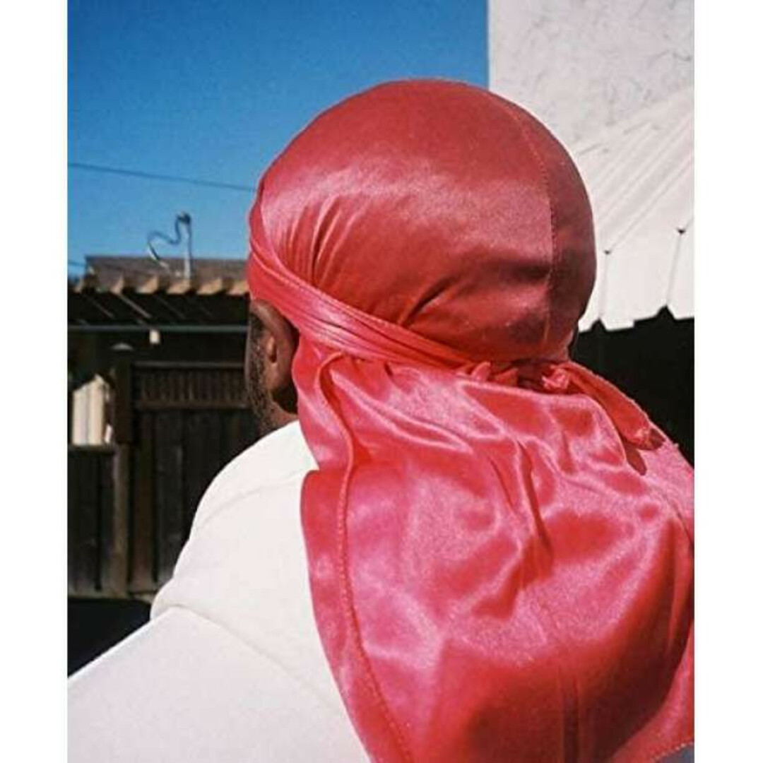 ドゥーラグ DU-RAG パープル 紫 男女兼用 DURAG ヒップホップ メンズの帽子(その他)の商品写真