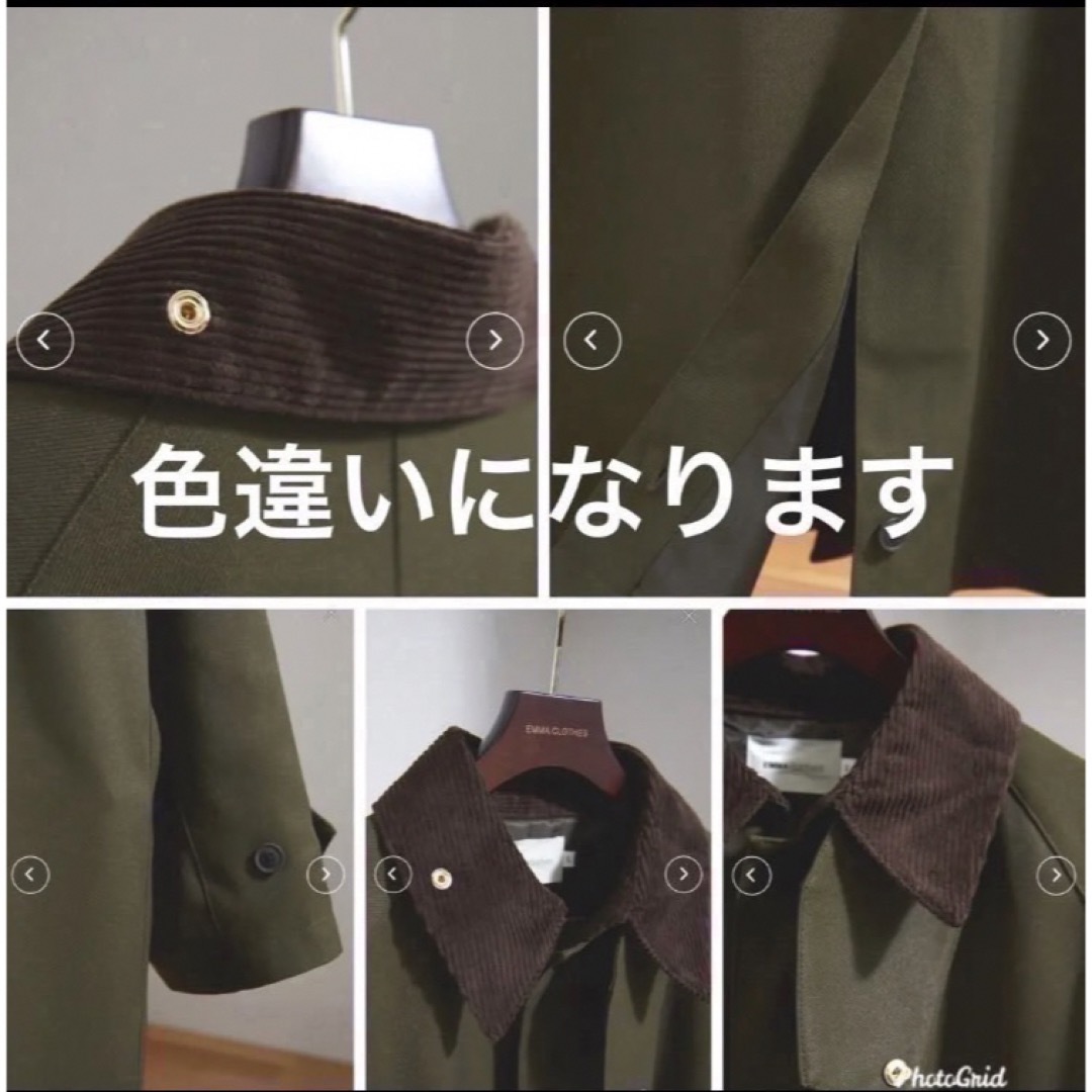EMMA CLOTHES(エマクローズ)の感謝sale❤️9471❤️新品✨EMMA CLOTHES❤️素敵なコート メンズのジャケット/アウター(ステンカラーコート)の商品写真