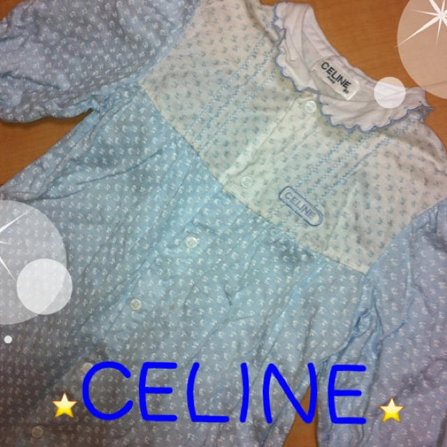 celine(セリーヌ)のＣＥＬＩＮＥ♡美品ロンパース80♡送料込 キッズ/ベビー/マタニティのベビー服(~85cm)(ロンパース)の商品写真