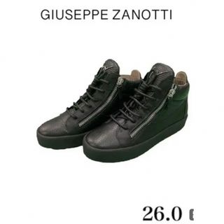 ジュゼッペザノッティ(GIUZEPPE ZANOTTI)の【新品未使用】GIUSEPPE ZANOTTI ブラック Kriss スニーカー(スニーカー)