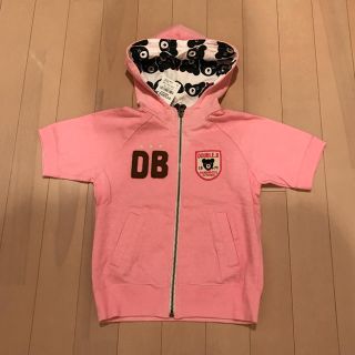 ダブルビー(DOUBLE.B)のRy☆様専用 新品未使用‼︎ミキハウスダブルビーの半袖パーカー♡(ジャケット/上着)