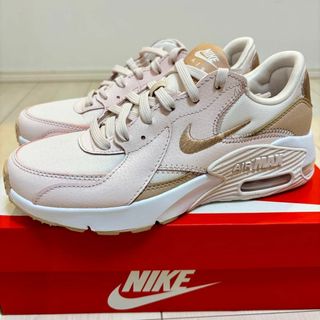 ナイキ(NIKE)の【新品！】23.5cm NIKE AIR MAXピンクベージュ！【送料無料！】(スニーカー)