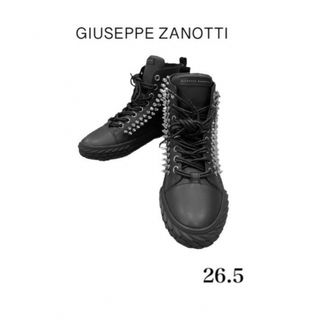 ジュゼッペザノッティ(GIUZEPPE ZANOTTI)の【新品未使用】Giuseppe Zanotti ハイカットスニーカー26.5cm(スニーカー)