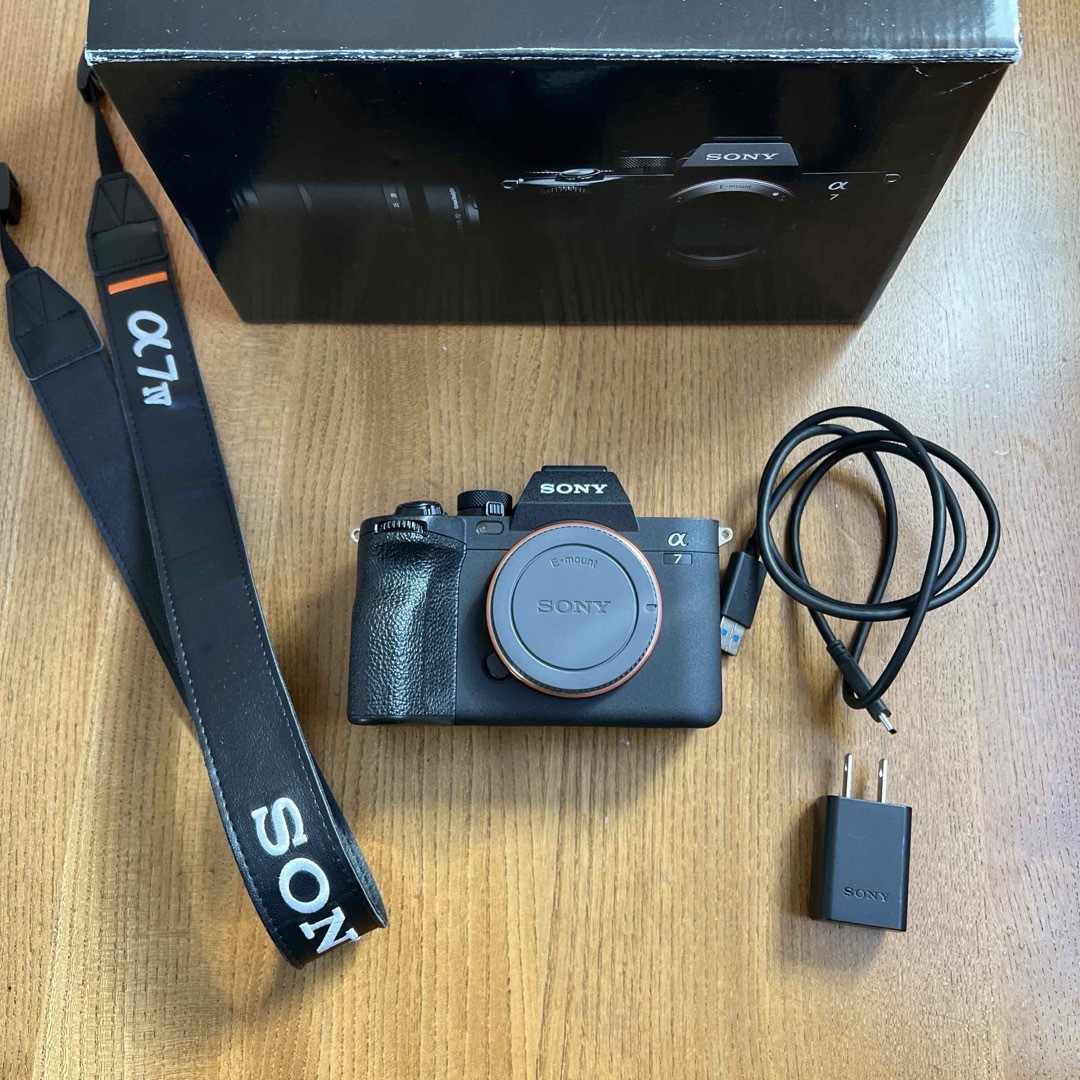 SONY(ソニー)のSONY a7Ⅳ ILCE-7M4 ボディ【綺麗な品】ソニー スマホ/家電/カメラのカメラ(ミラーレス一眼)の商品写真