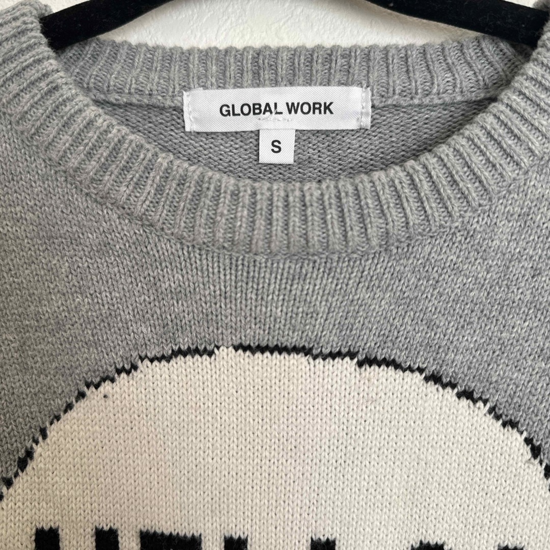 GLOBAL WORK(グローバルワーク)のHELLOニット キッズ/ベビー/マタニティのキッズ服男の子用(90cm~)(ニット)の商品写真