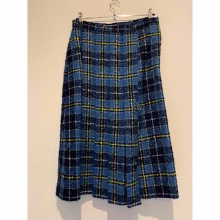 ミナペルホネン(mina perhonen)のミナペルホネンmina perhonen tartan 巻きスカート(ひざ丈スカート)