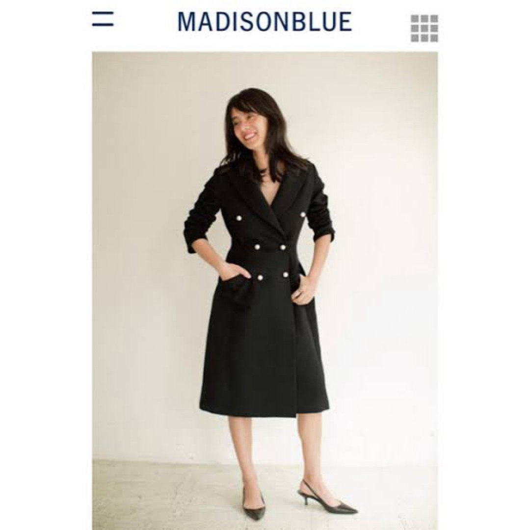 MADISONBLUE - madison blue パールフロックコートの通販 by MADISONBLUE - madison blue パールフロックコートの通販 by